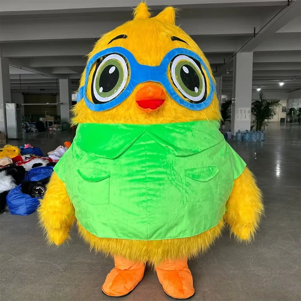 Halloween Costume Adult - Надувной костюм птицы в очках для