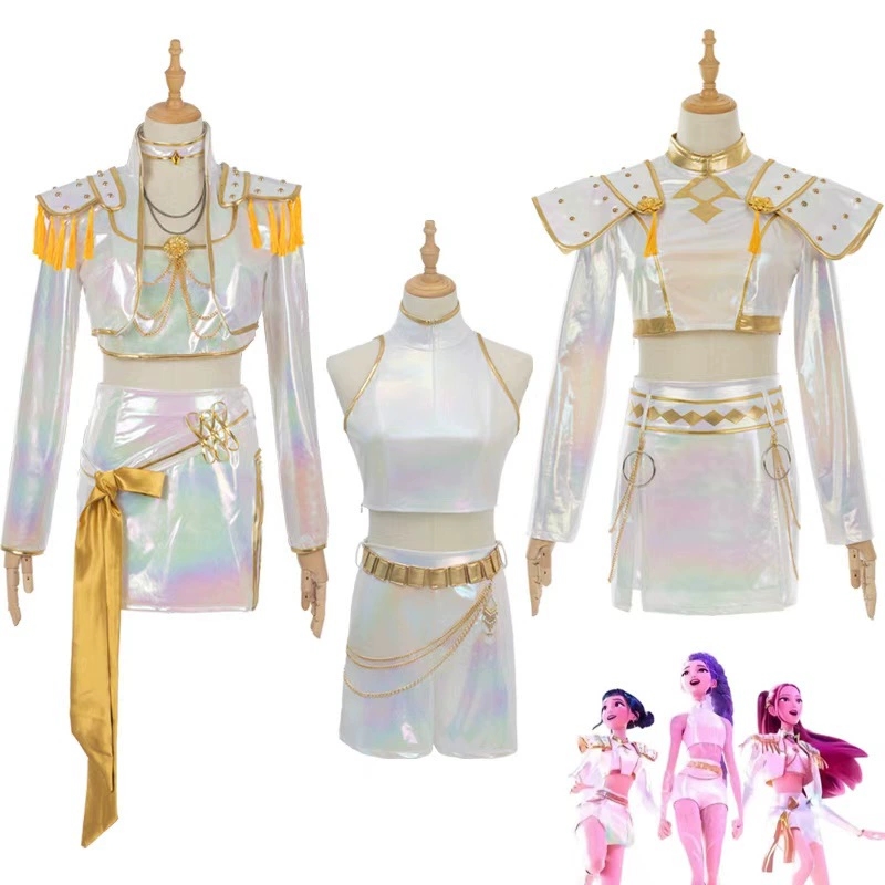 Halloween Costume Kids - Косплей Костюм из искусственной кожи Белый