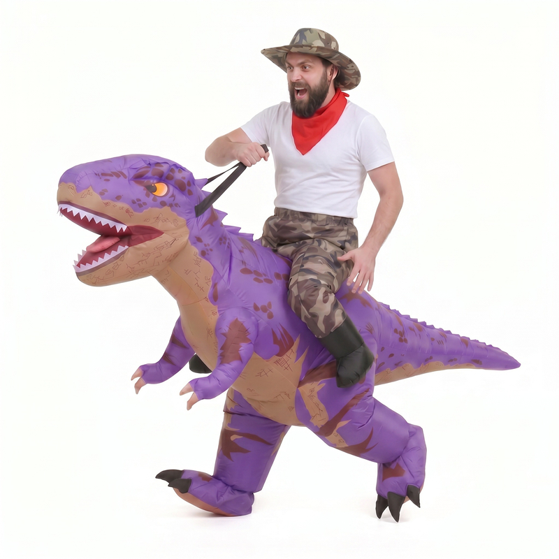 Забавный надувной костюм Ти-Ре – обзор и цена Halloween Costume Adult