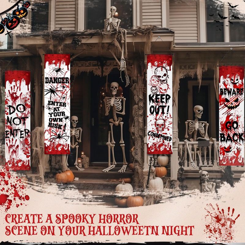 VIKAMA Хэллоуинское украшение  – обзор и цена Halloween Skeleton Decoration