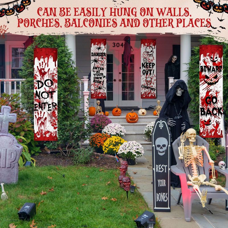 VIKAMA Хэллоуинское украшение  – обзор и цена Halloween Skeleton Decoration