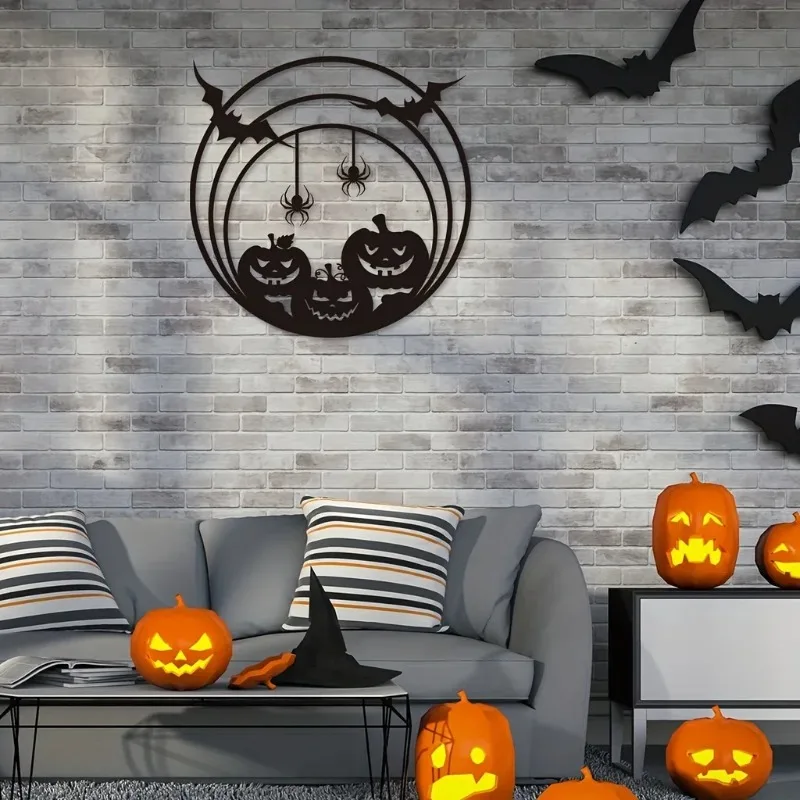 Металлическая настенная декора – обзор и цена Spider Web Halloween Decoration