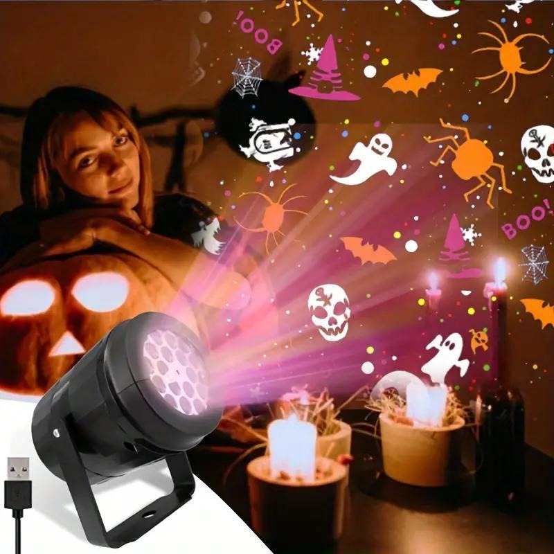 Светодиодный проектор для Хэлл – обзор и цена Halloween Pumpkin Decor Led
