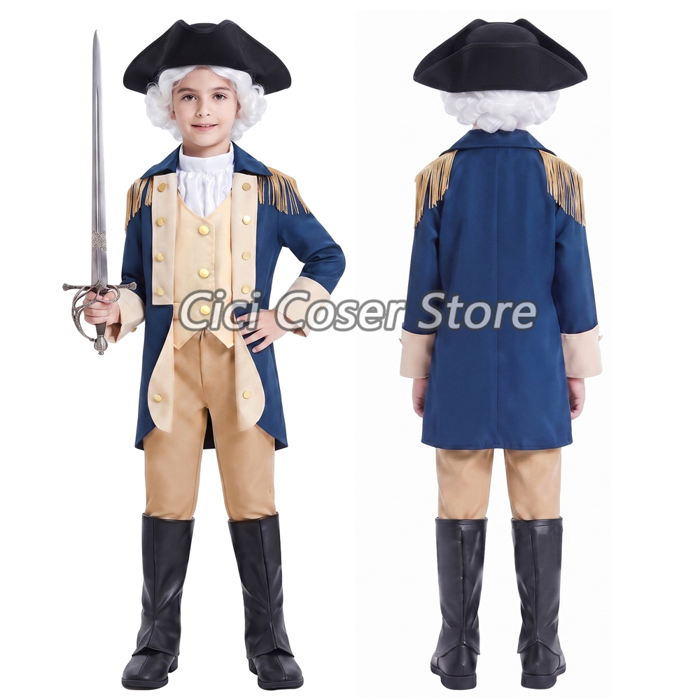 Детский костюм Джорджа Вашингт – обзор и цена Halloween Costume Kids