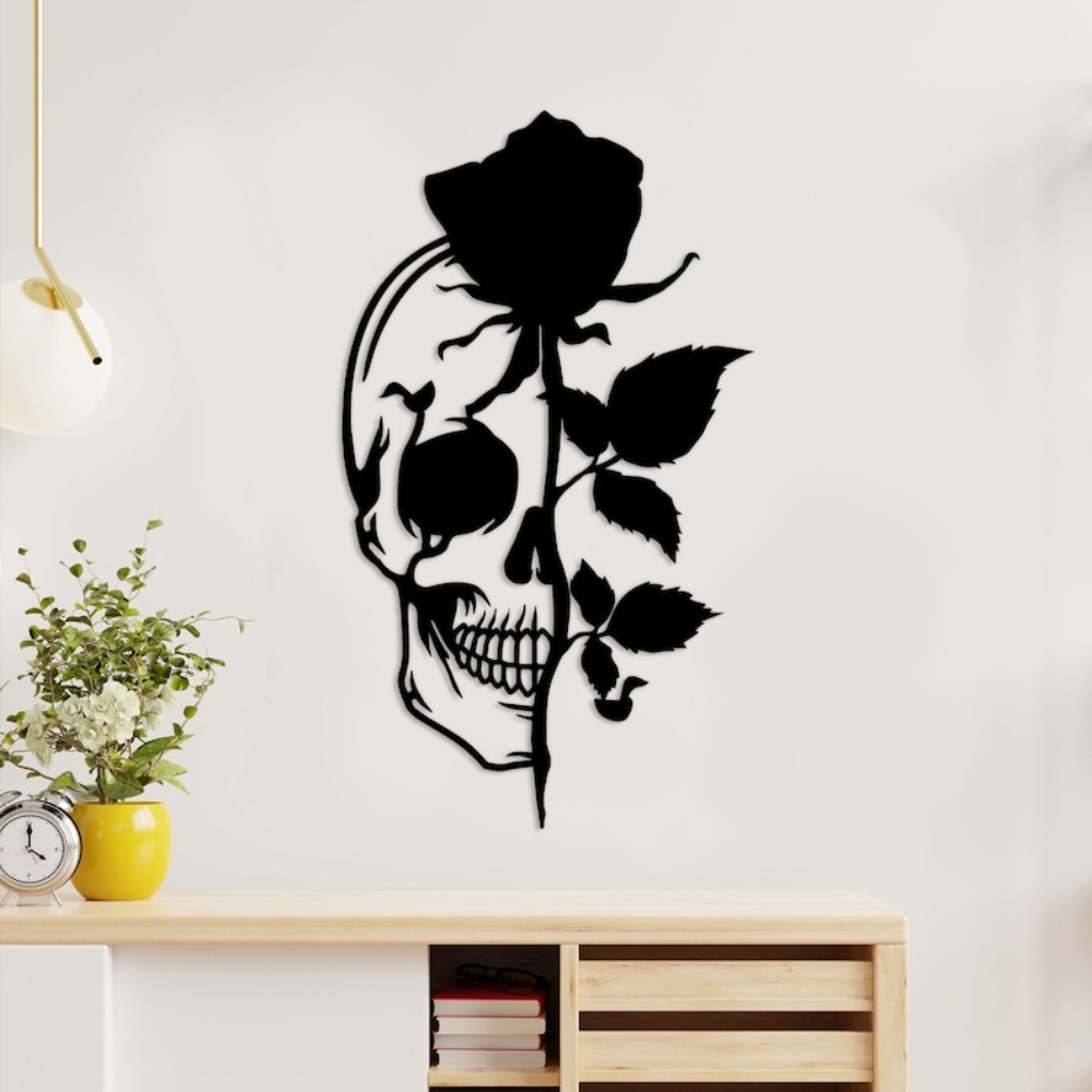 Металлическое настенное украше – обзор и цена Halloween Skeleton Decoration