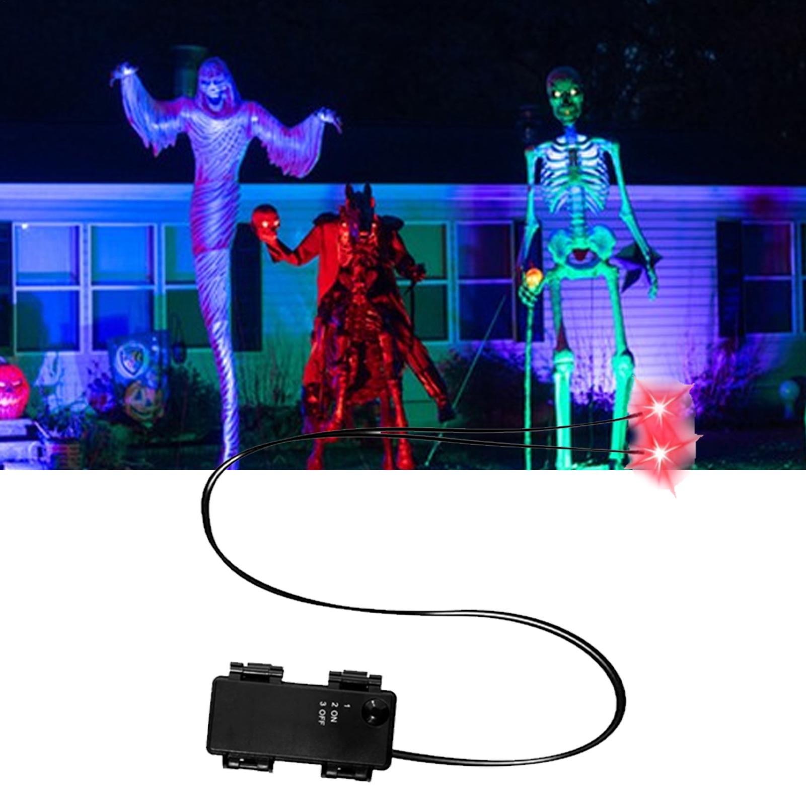 Светодиодные глаза для Хэллоуи – обзор и цена Halloween Pumpkin Decor Led
