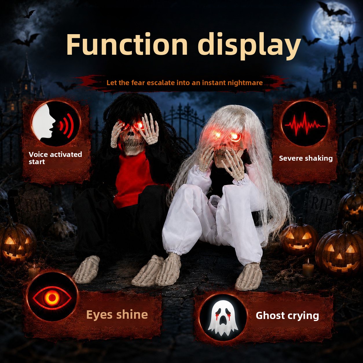 Уличный садовый декор в виде с – обзор и цена Halloween Skeleton Decoration