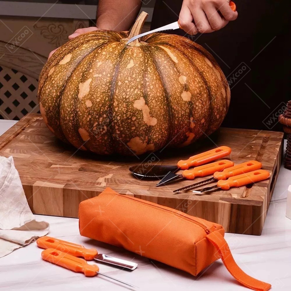 Набор инструментов для резьбы  – обзор и цена Pumpkin Lantern Halloween