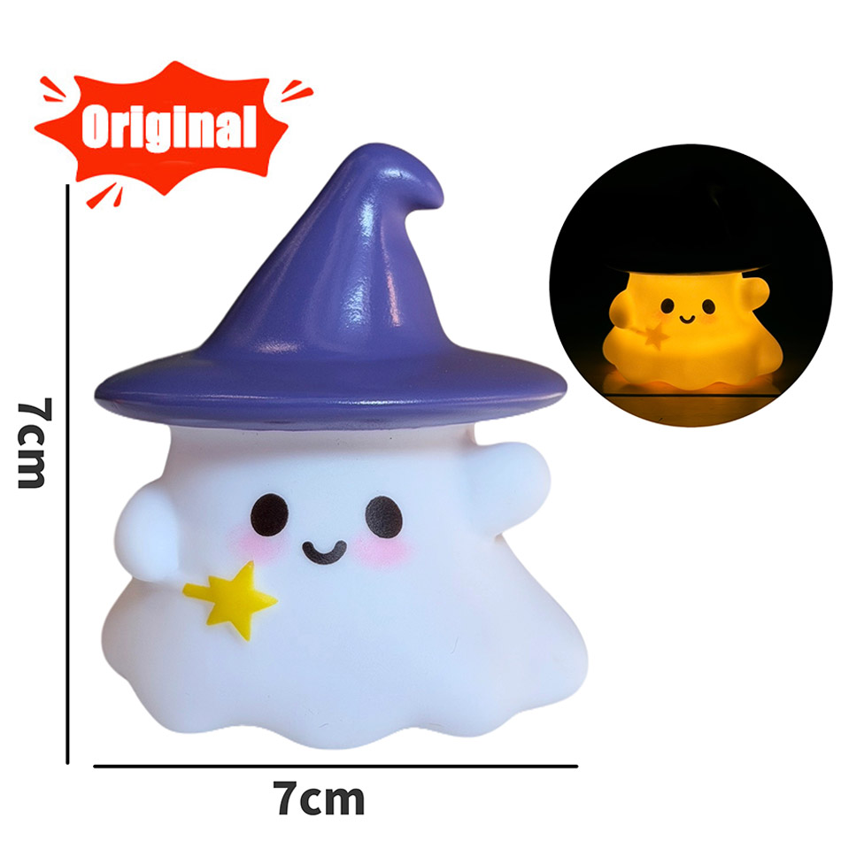 Силиконовый ночник Kawaii в ви – обзор и цена Halloween Pumpkin Decor Led
