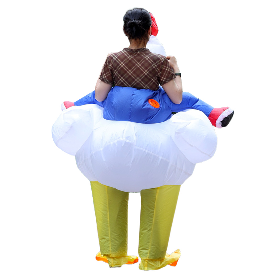 Надувной костюм в виде курицы  – обзор и цена Halloween Costume Adult