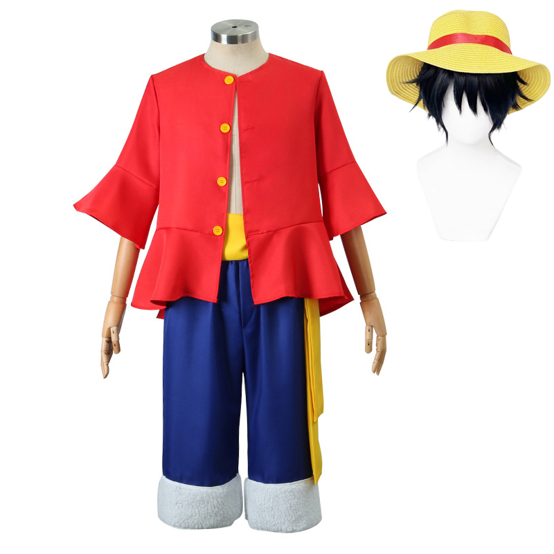 Луффи Косплей Костюм Шляпа Пар – обзор и цена Halloween Costume Kids