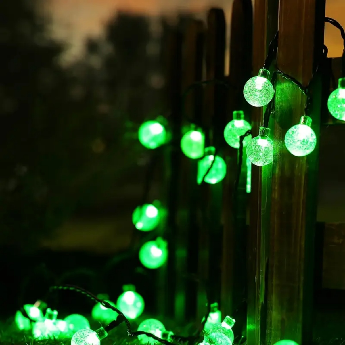 1 шт., 12 м, 100 светодиодов,  – обзор и цена Halloween Led String Lights Orange