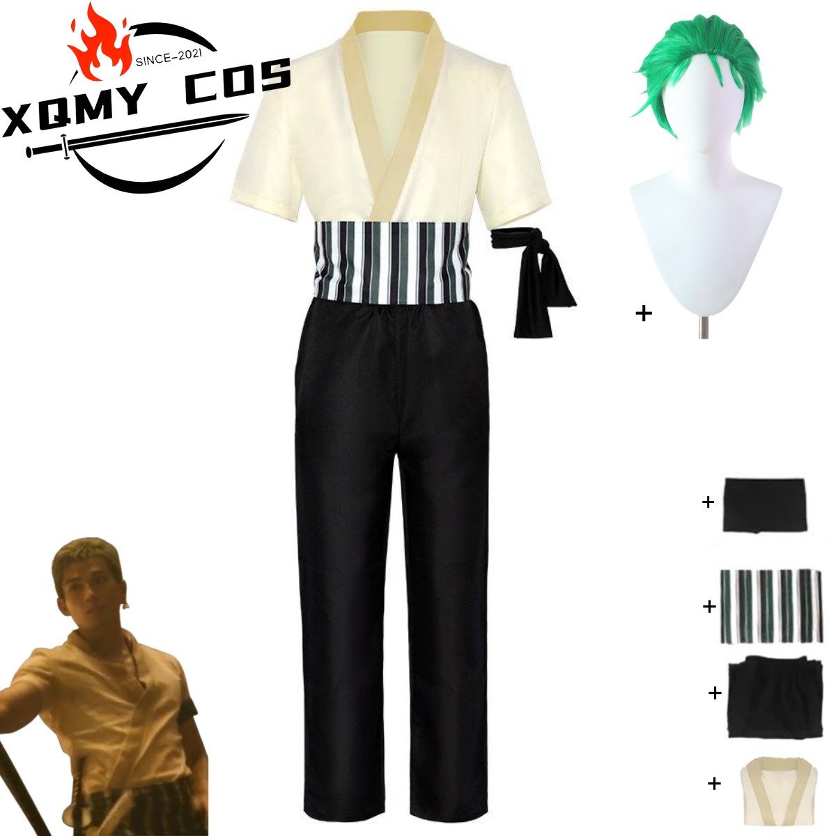 XqНовый аниме-фильм Ророноа Зо – обзор и цена Halloween Costume Kids