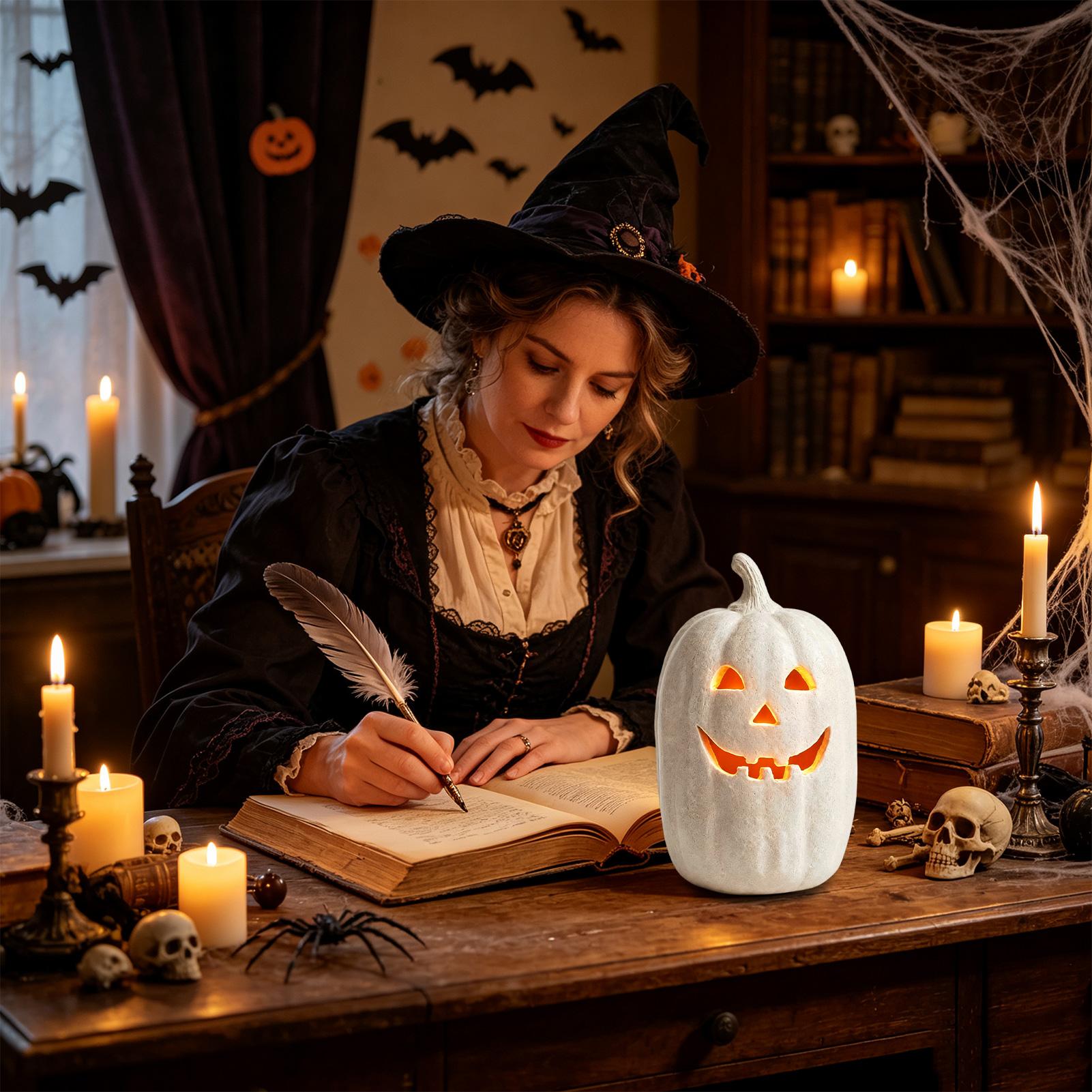 Декоративные тыквенные фонари  – обзор и цена Pumpkin Lantern Halloween