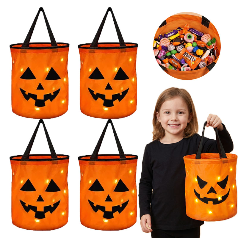 1-10 шт. Светодиодная сумка-ко – обзор и цена Halloween Pumpkin Decor Led
