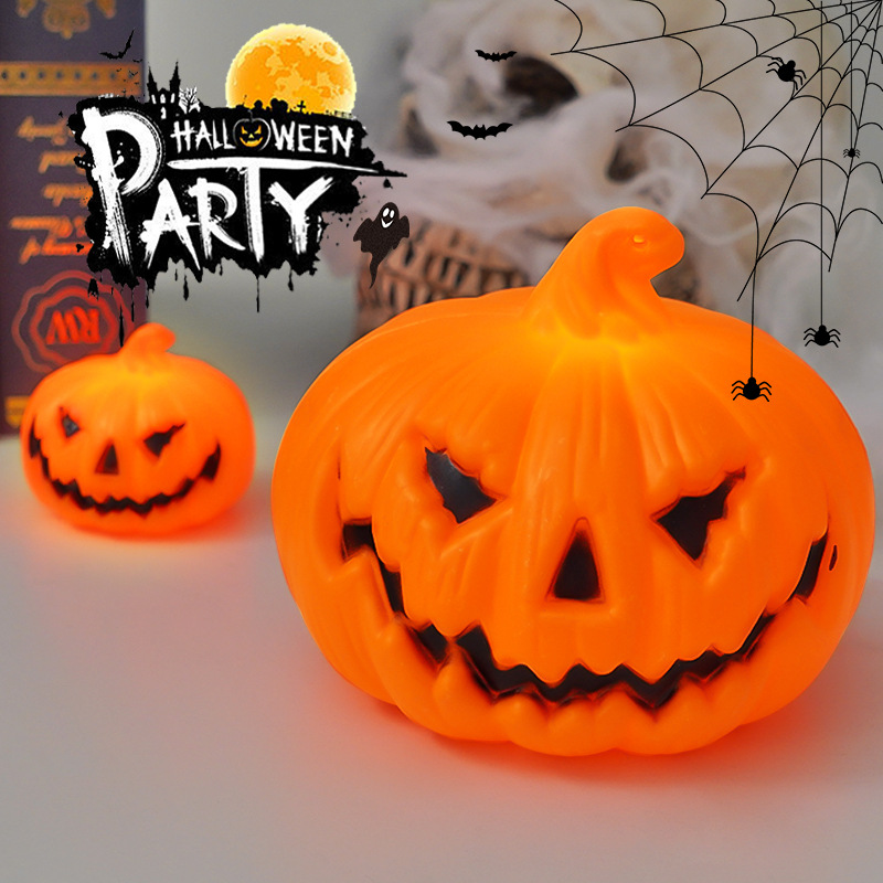 Светодиодная лампа-тыква для Х – обзор и цена Halloween Pumpkin Decor Led