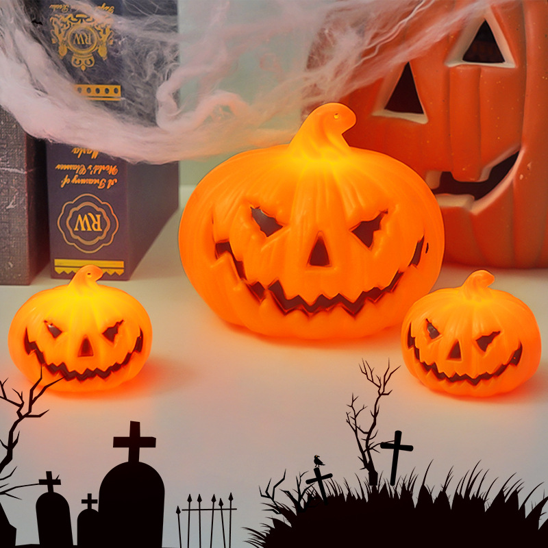 Светодиодная лампа-тыква для Х – обзор и цена Halloween Pumpkin Decor Led